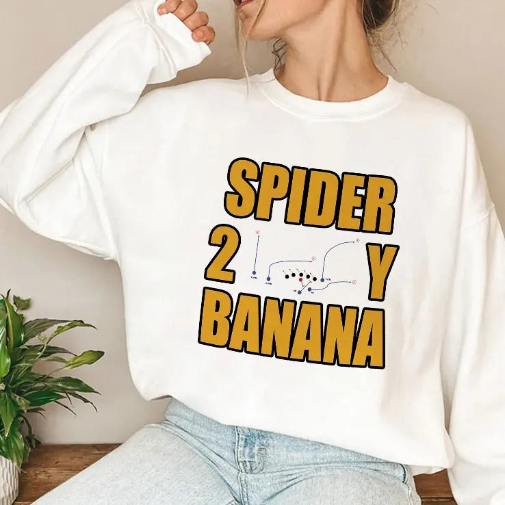 Jon Gruden Spider 2Y Banana Shirt