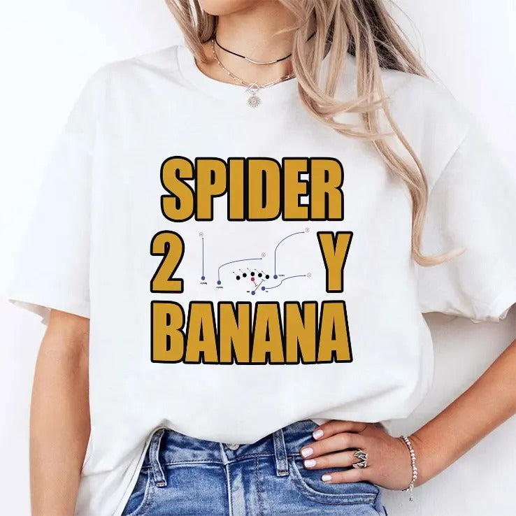 Jon Gruden Spider 2Y Banana Shirt
