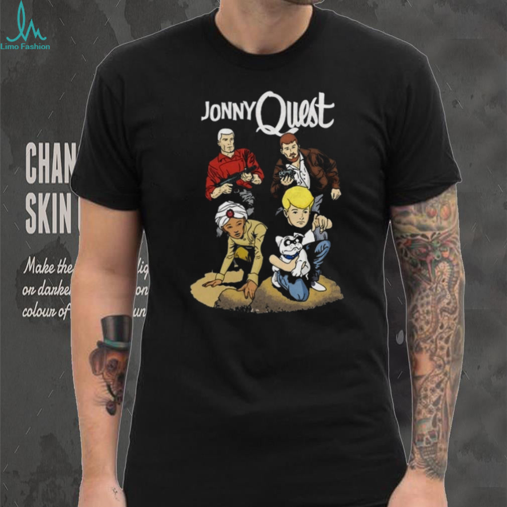 Jonny Quest Classic Team Adventure Retro Cartoon T Shirt