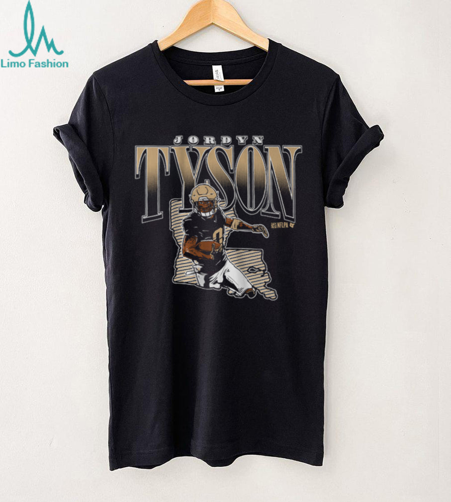 Jordyn Tyson Louisiana Football Wide Receiver Vintage Retro Style Fans T Shirt
