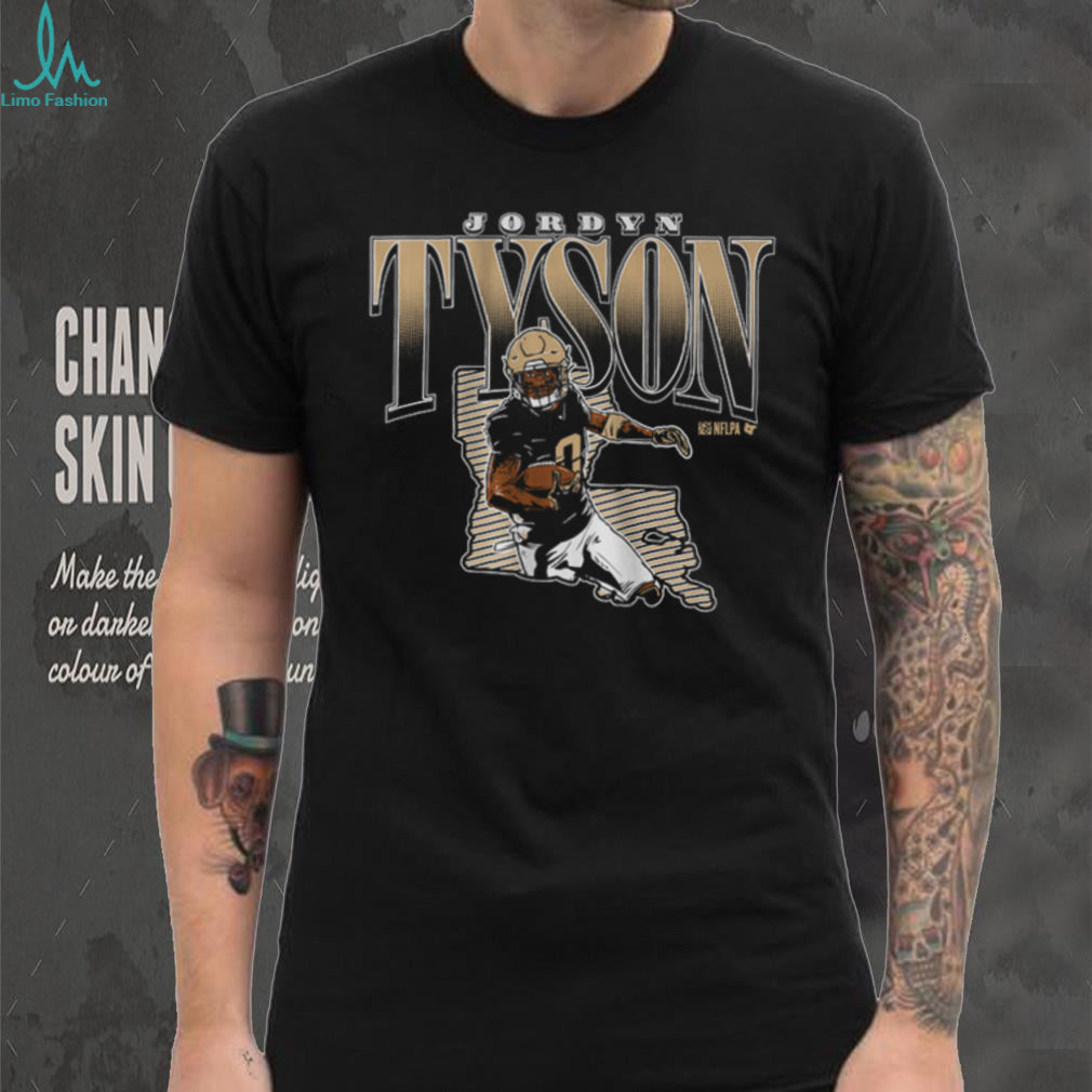 Jordyn Tyson Louisiana Football Wide Receiver Vintage Retro Style Fans T Shirt