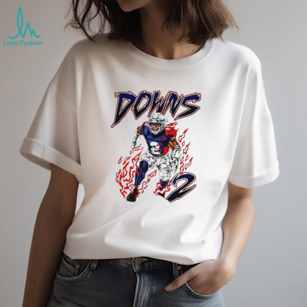 Josh Downs 2 Indianapolis Football Wide Receiver Vintage Sports Style Graphic Fan Apparel Men T Shirt