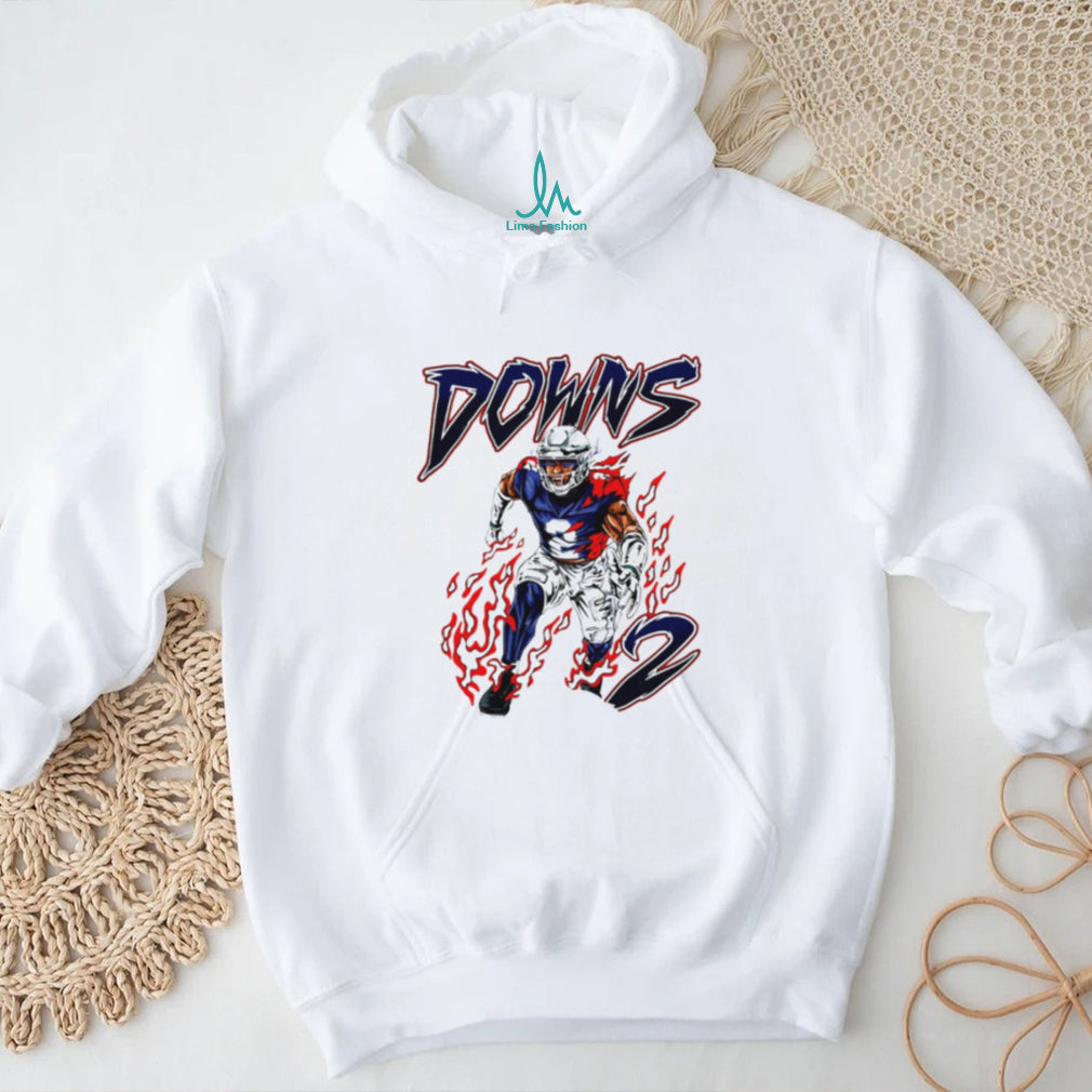 Josh Downs 2 Indianapolis Football Wide Receiver Vintage Sports Style Graphic Fan Apparel Men T Shirt