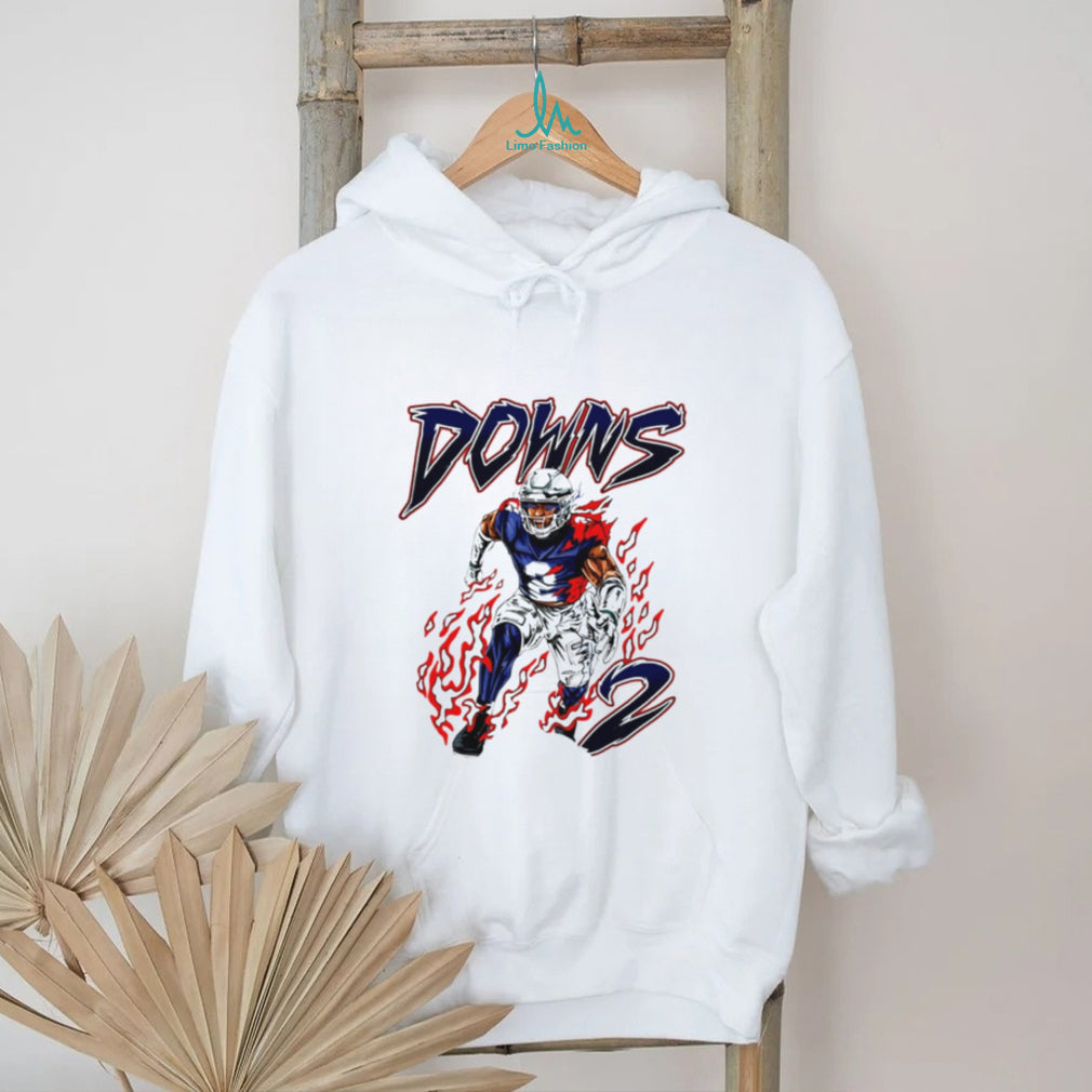 Josh Downs 2 Indianapolis Football Wide Receiver Vintage Sports Style Graphic Fan Apparel Men T Shirt