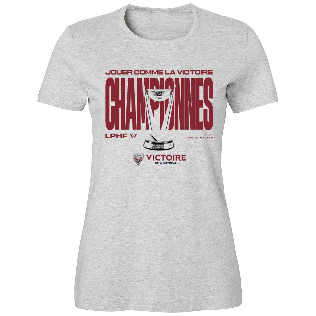 Jouer Comme La Victoire Championnes 2026 Big Cup Shirt