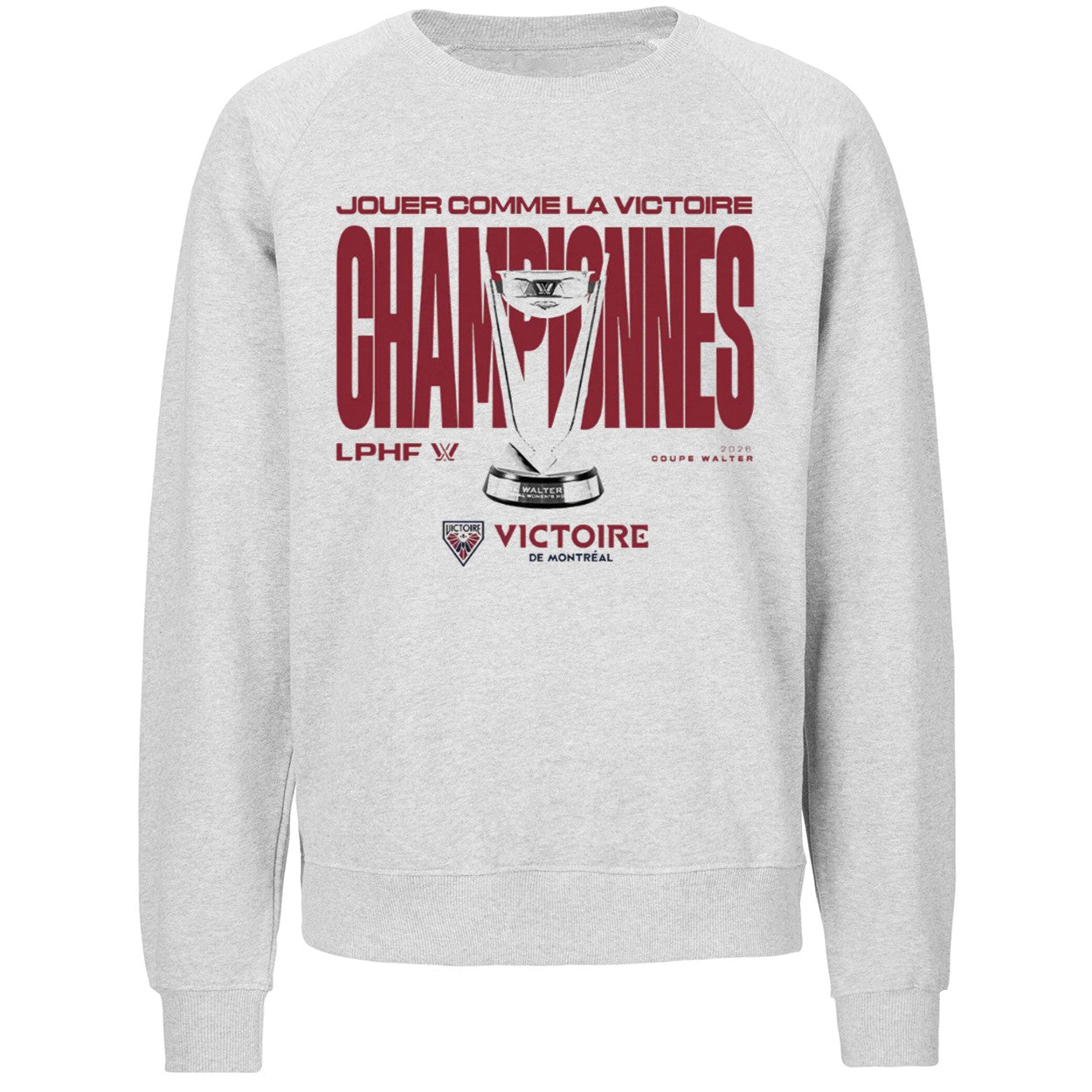 Jouer Comme La Victoire Championnes 2026 Big Cup Shirt