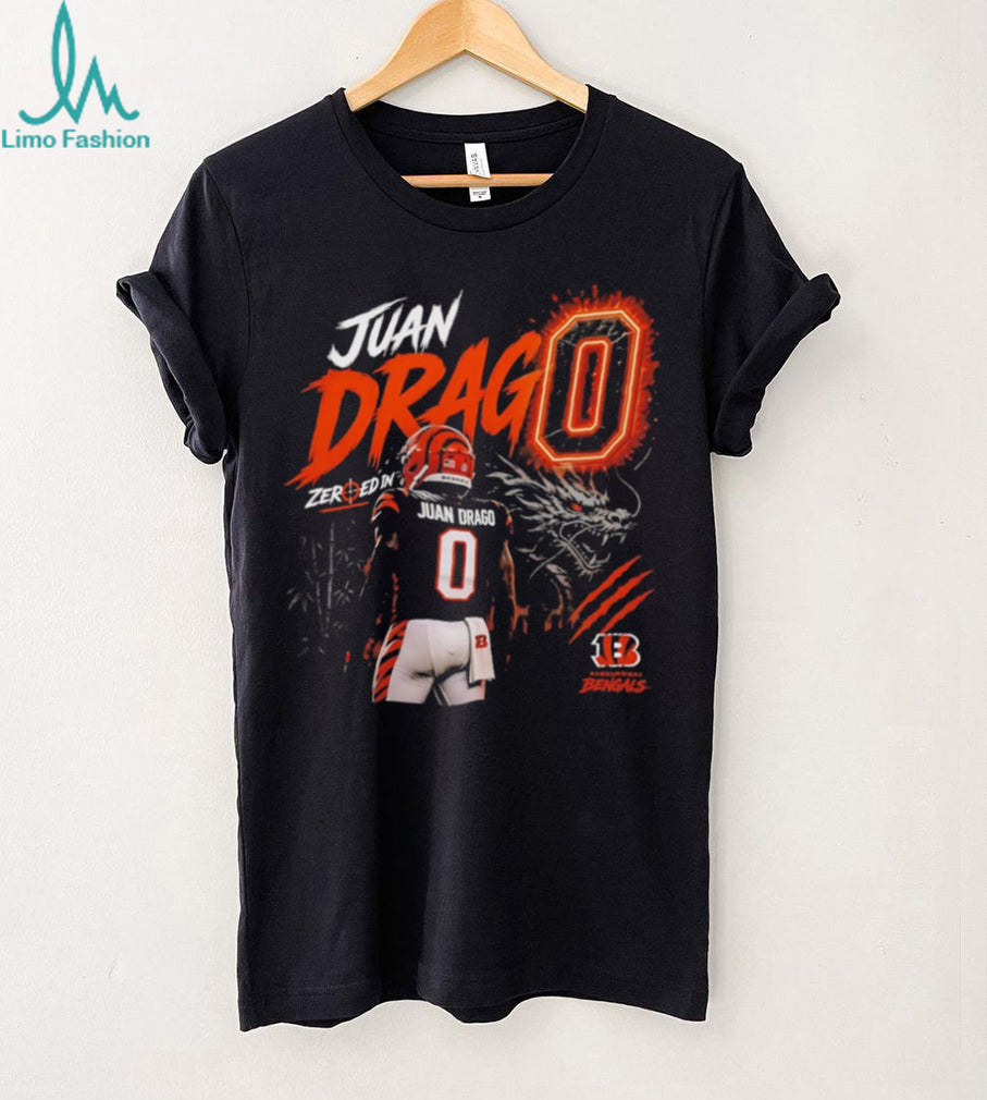 Juan Drago Zeroed In Cincinnati Football Dragon Graphic T Shirt