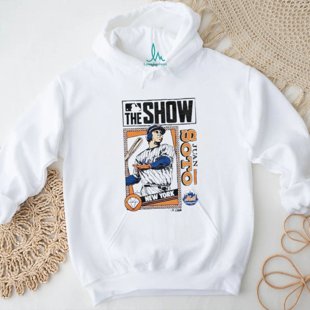 Juan Soto New York Mets “The Show” Diamond Baseball Graphic T Shirt