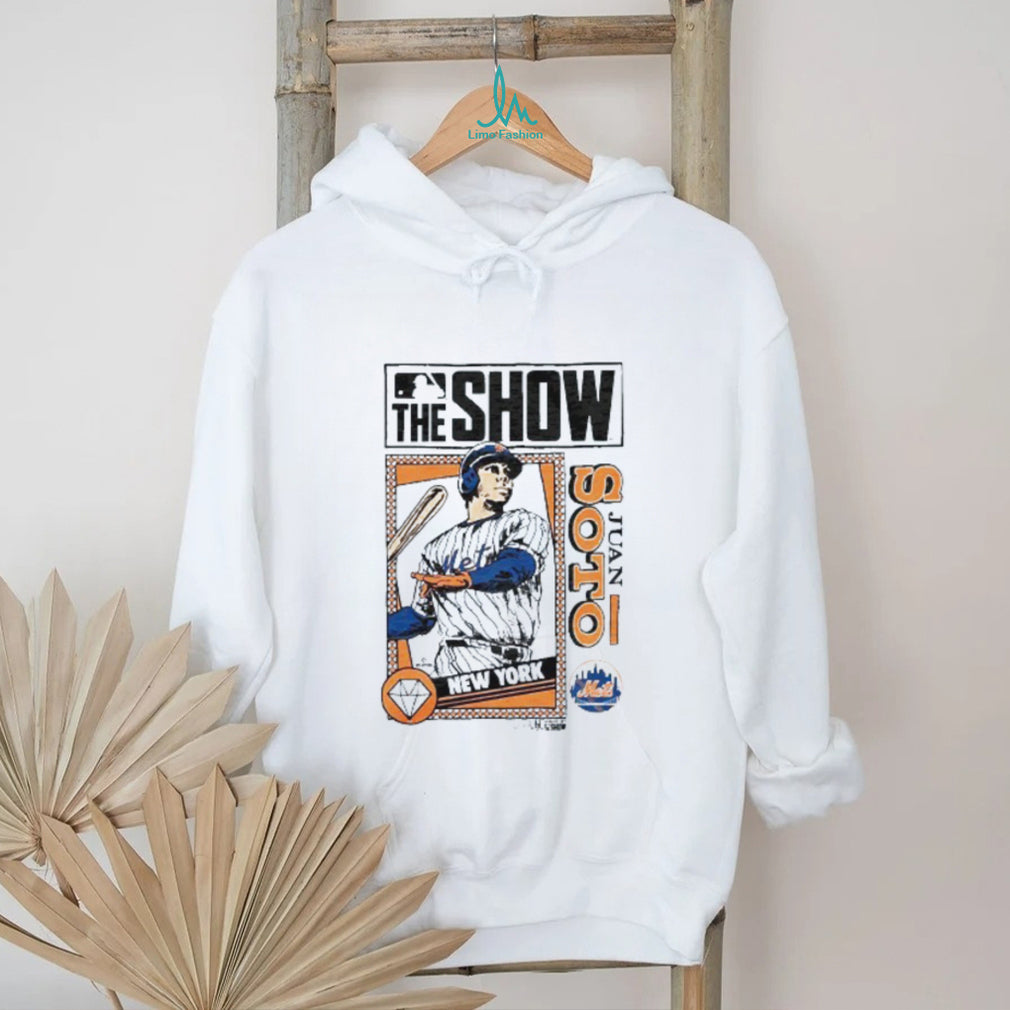 Juan Soto New York Mets “The Show” Diamond Baseball Graphic T Shirt