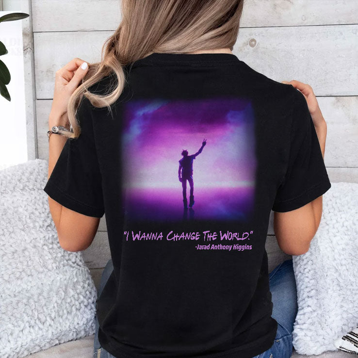 Juice WRLD 999 Tribute I Wanna Change The World Jarad Anthony T Shirt