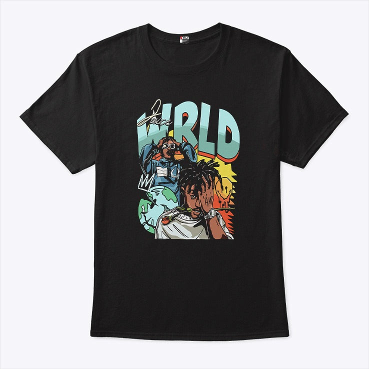 Juice Wrld rapper Art T Shirt