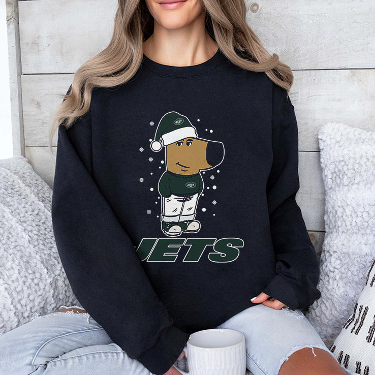 Just A Chill Guy Chill With New York Jets Christmas Shirt