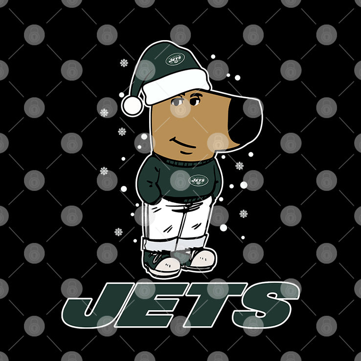Just A Chill Guy Chill With New York Jets Christmas Shirt