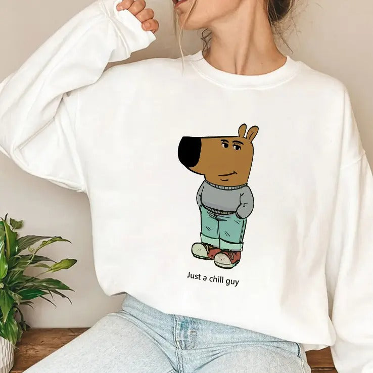 Just A Chill Guy Meme T Shirt