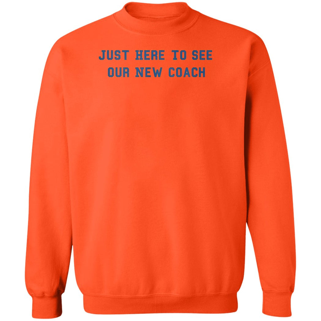 Just Here To See Our New Coach Olemiss Football Shirt