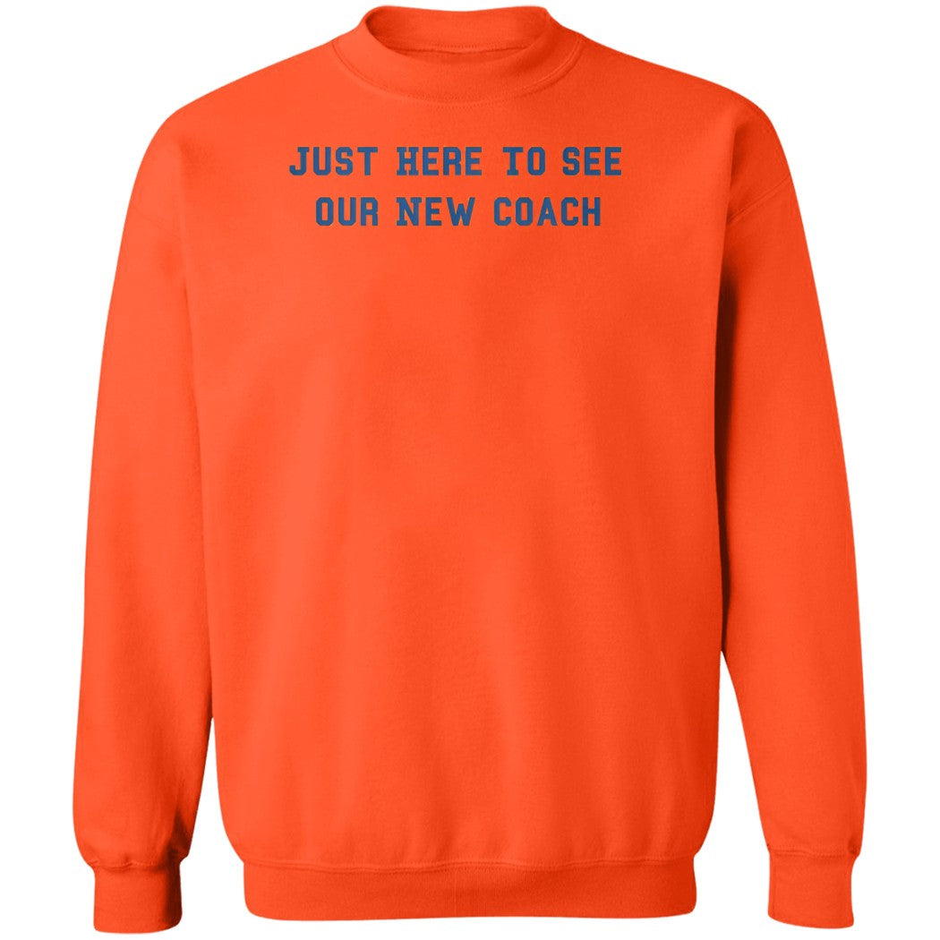Just Here To See Our New Coach Olemiss Football Shirt
