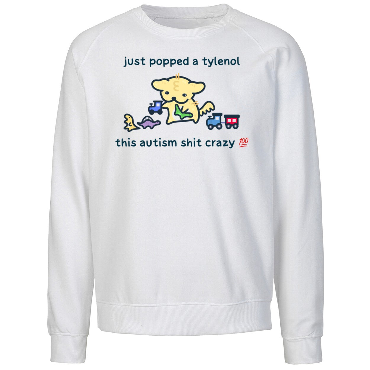 Just Popped A Tylenol This Autism Shit Crazy 2025 Shirt