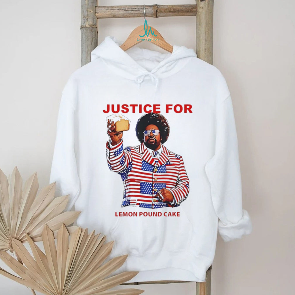 Justice For Lemon Pound Cake Funny Patriot Graphic T Shirt