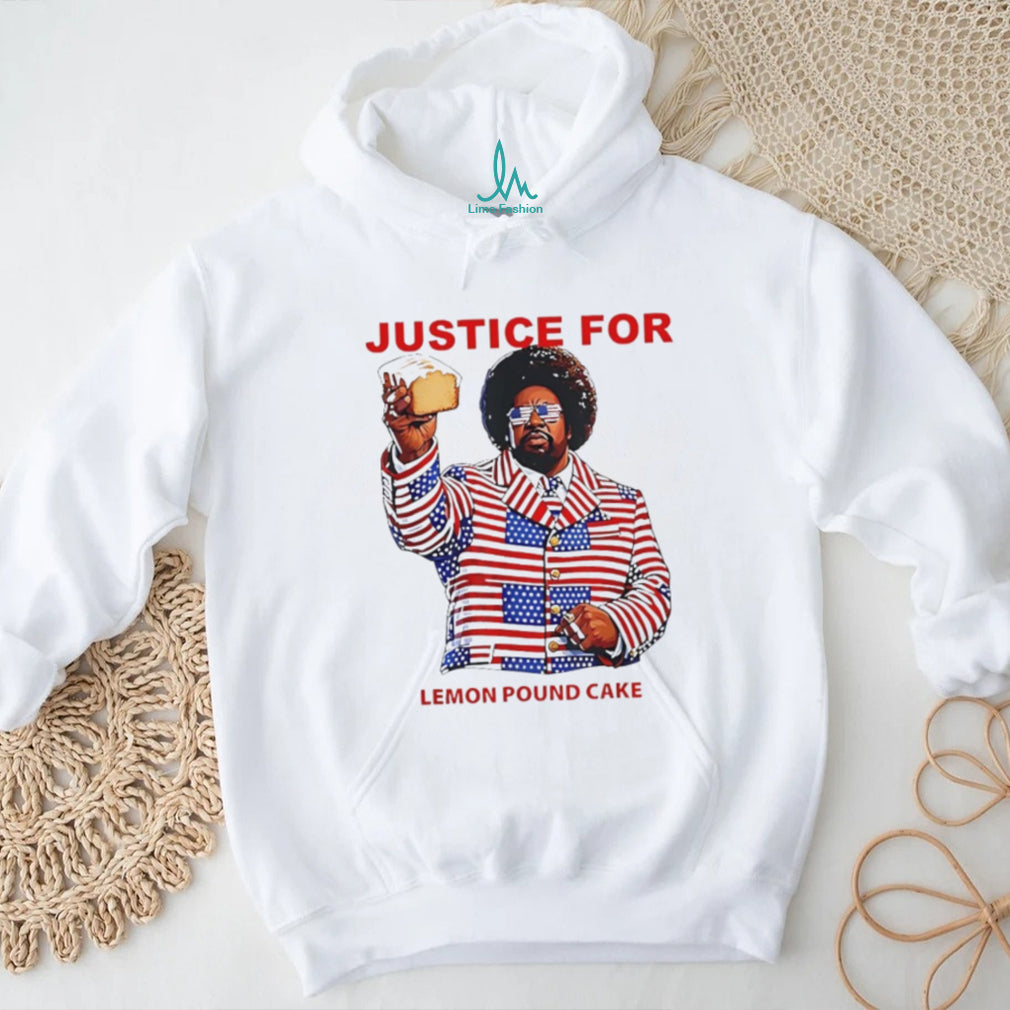 Justice For Lemon Pound Cake Funny Patriot Graphic T Shirt