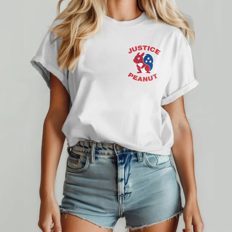 Justice For Peanut Democrats Killed Peanut The Squirrel Monsters Shirt