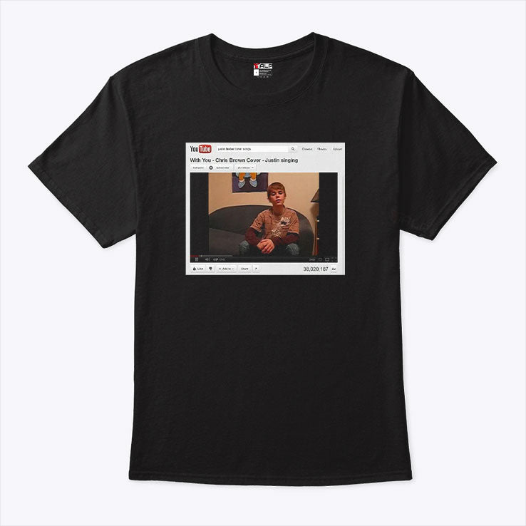 Justin Bieber Cover With You T Shirt