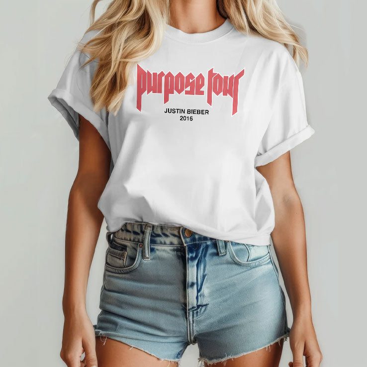 Justin Bieber Purpose Tour 2016 Shirt