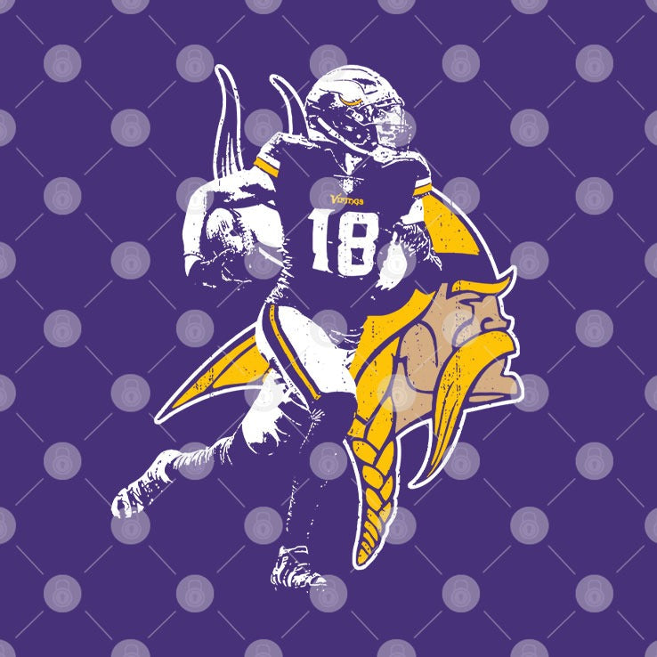 Justin Jefferson Minnesota Vikings Hoodie