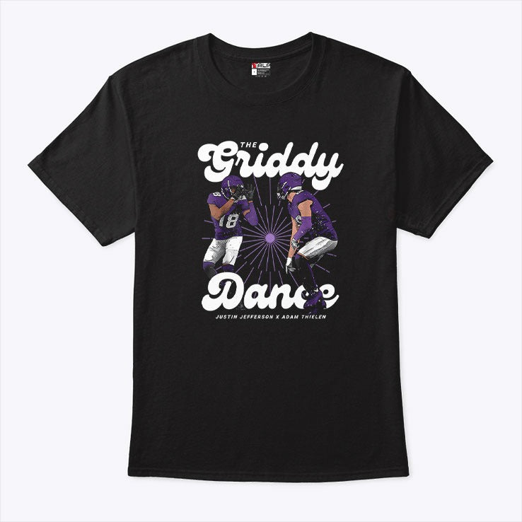 Justin Jefferson x Adam Thielen Griddy Dance Shirt