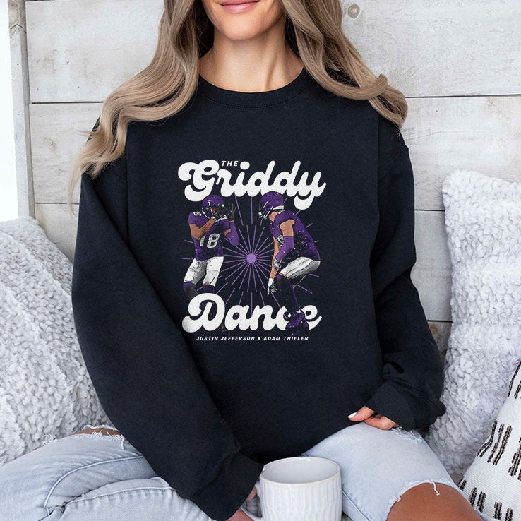 Justin Jefferson x Adam Thielen Griddy Dance Shirt