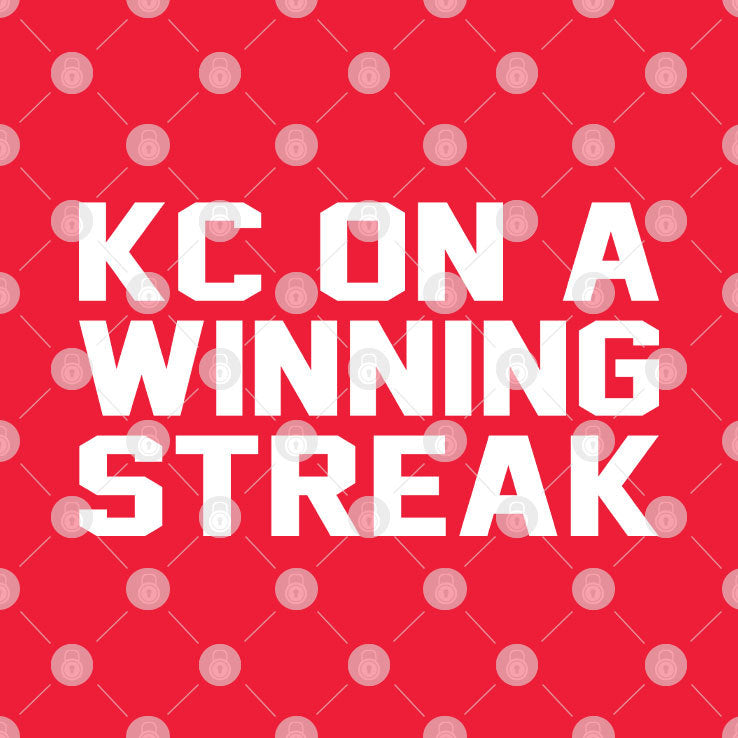 KC On A Winning Streak T Shirt