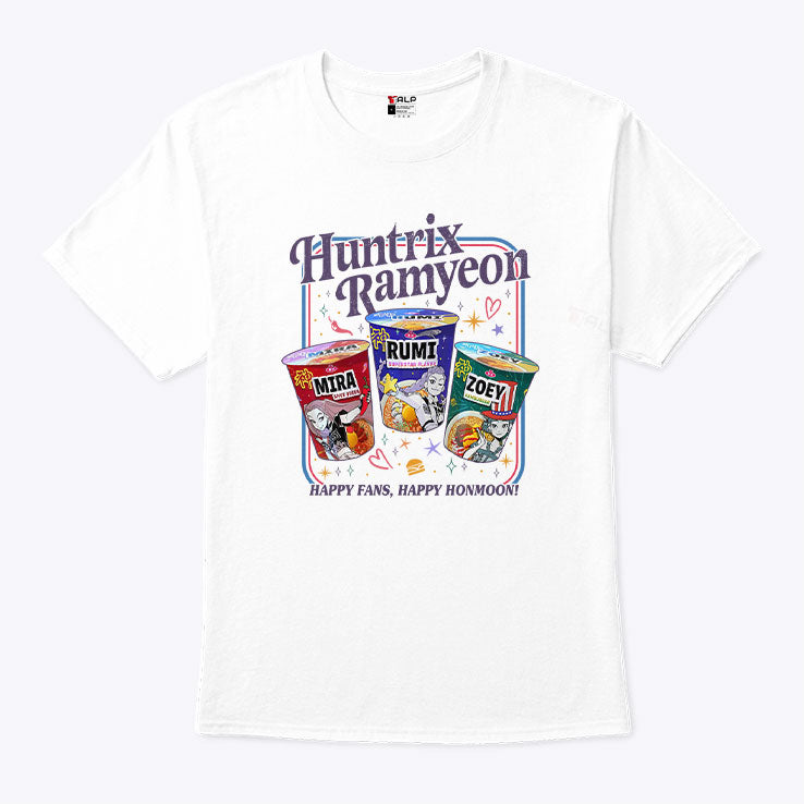 KPop Demon Hunters Huntrix Ramyeon T Shirt