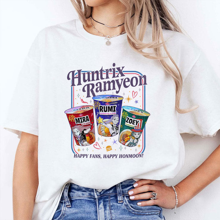 KPop Demon Hunters Huntrix Ramyeon T Shirt