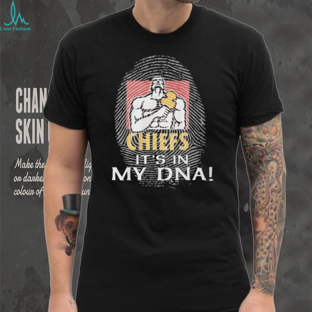 Kaizer Chiefs FC Soccer “It’s In My DNA” Fingerprint Heritage T Shirt