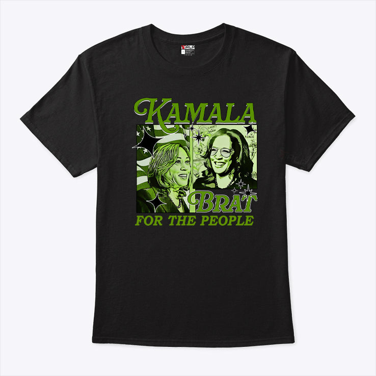 Kamala Brat For The People T Shirt