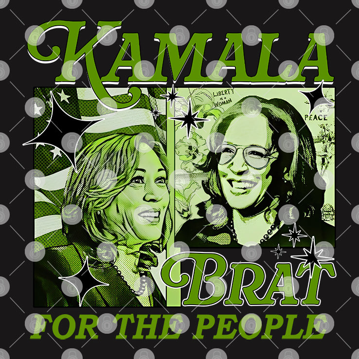 Kamala Brat For The People T Shirt