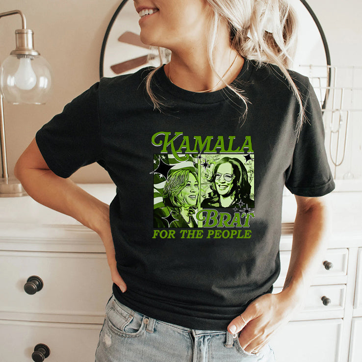 Kamala Brat For The People T Shirt