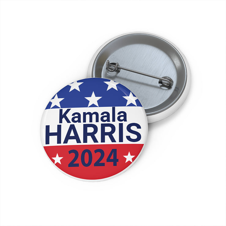 Kamala Harris Custom Pin Button