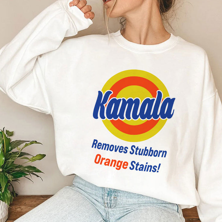 Kamala Harris 2024 Removes Stubborn Orange Stains T Shirt