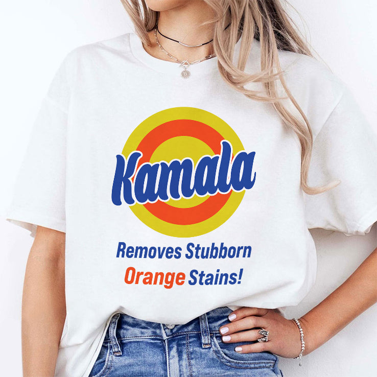 Kamala Harris 2024 Removes Stubborn Orange Stains T Shirt