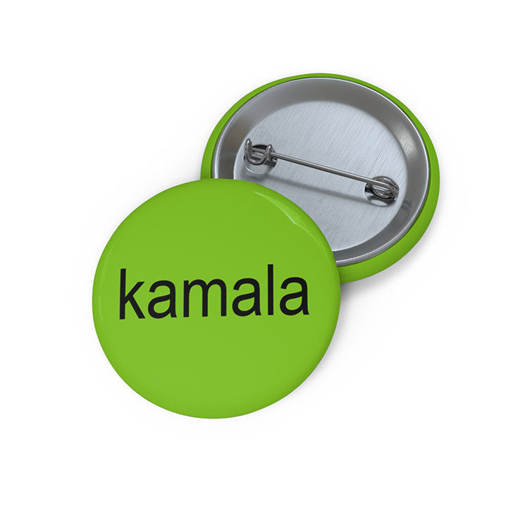 Kamala Harris Brat Custom Pin Buttons