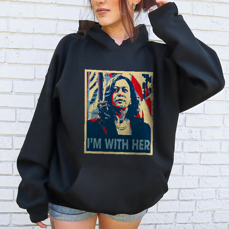 Kamala Harris For President I’m With Her 2024 Shirt