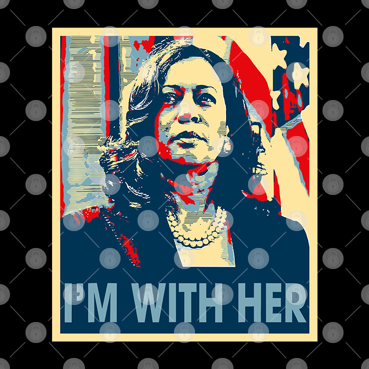 Kamala Harris For President I’m With Her 2024 Shirt