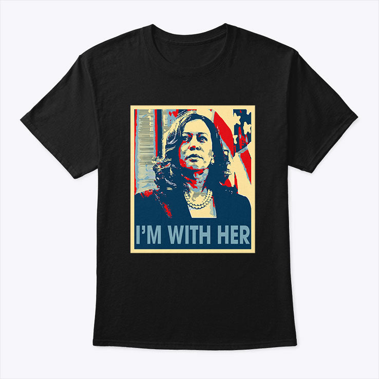 Kamala Harris For President I’m With Her 2024 Shirt