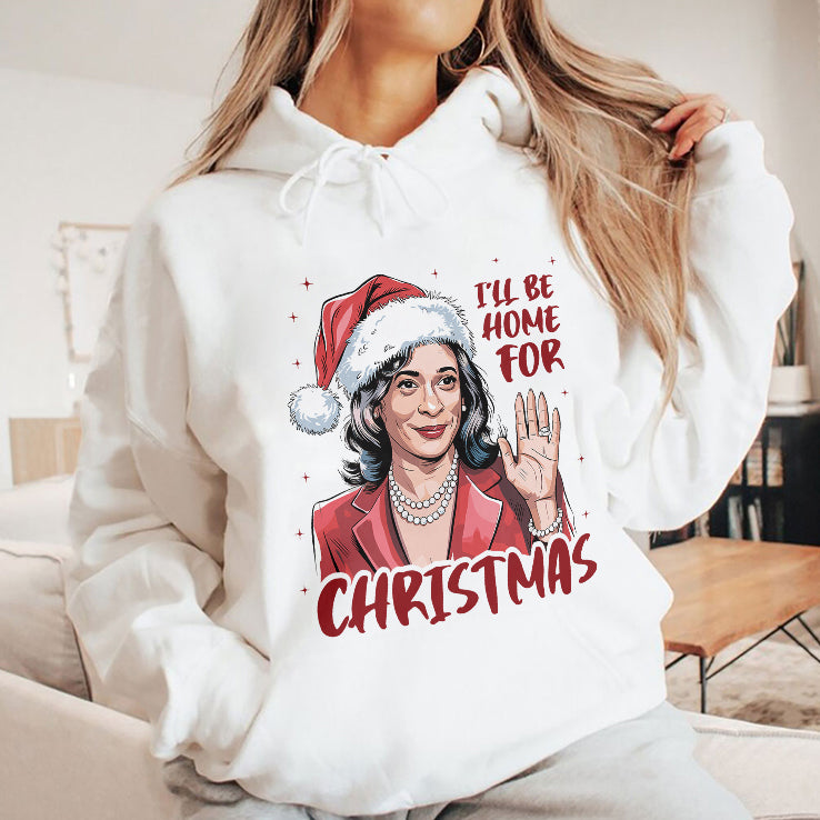 Kamala Harris I’ll Be Home For Christmas T Shirt