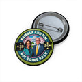 Kamala Harris Tim Walz Not Going Back Custom Pin Button