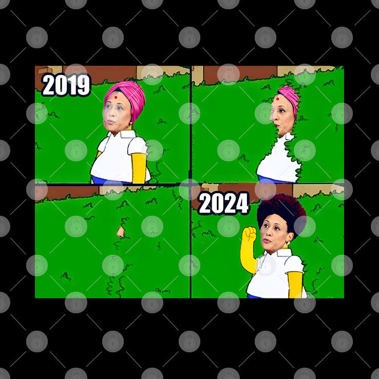 Kamala Harris X The Simpson Timeline Shirt