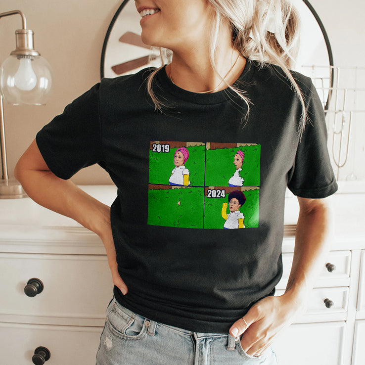 Kamala Harris X The Simpson Timeline Shirt