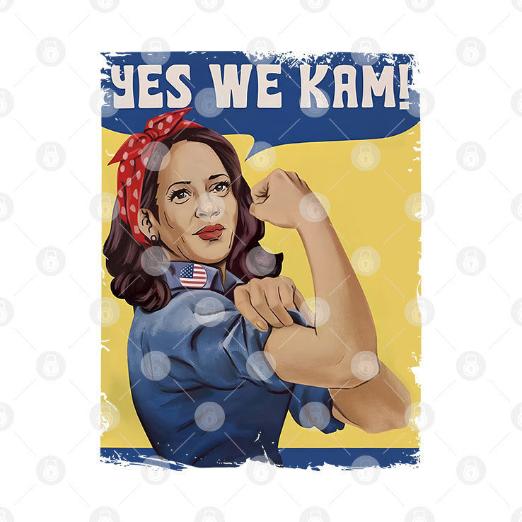 Kamala Harris Yes We Kam T Shirt