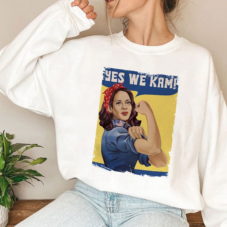 Kamala Harris Yes We Kam T Shirt