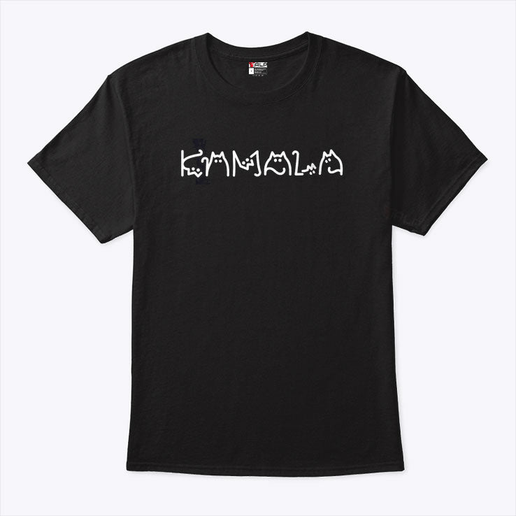 Kamala , La Cat Lettering Shirt